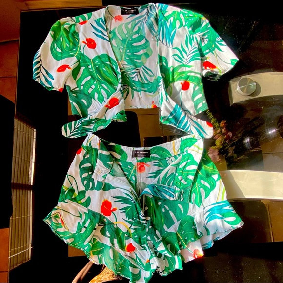 Zara Two-Piece Summer Set - Picture 3 of 6